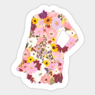 Taylor Swift Grammy Flower Dress Sticker Sticker